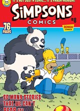 Simpsons Issue 8 front cover